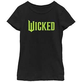 Girls 7-16 Wicked Bright Logo Graphic Tee