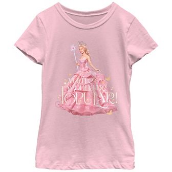 Girls 7-16 Wicked Glinda You're Gonna Be Popular Graphic Tee