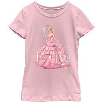 Girls 7-16 Wicked Glinda You're Gonna Be Popular Graphic Tee