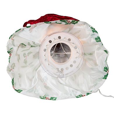 16-Inch 10-Light Holiday Formal Angel Tree Topper