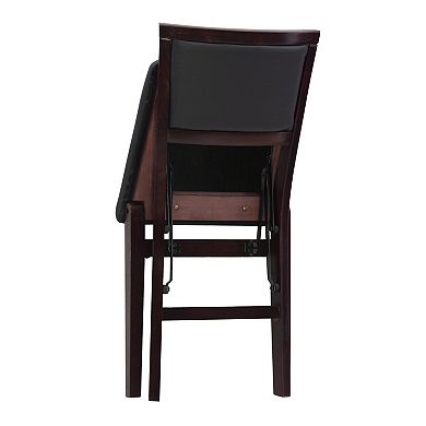 Linon Keira Pad Folding Chair 2-piece Set