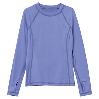 Girls 2-20 Lands' End Thermal Base Layer Long Underwear Thermaskin Crewneck Shirt