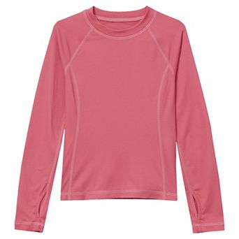Girls 2-20 Lands' End Thermal Base Layer Long Underwear Thermaskin Crewneck Shirt