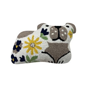 Sonoma Goods For Life® Shaped Dog Hooked Throw Pillow