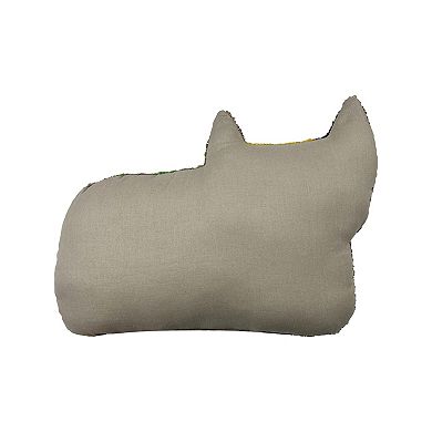 Sonoma Goods For Life® Cat with Flowers Hooked Throw Pillow