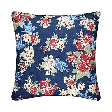 Sonoma Goods For Life® Birds & Flowers Printed Throw Pillow