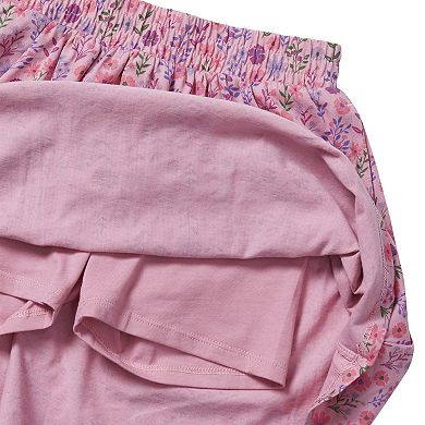 Girls 2-20 Lands' End Smocked Waist Knit Skort in Regular and Plus