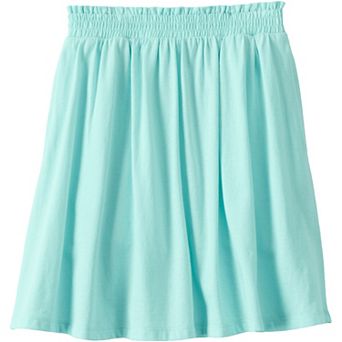 Girls 2-20 Lands' End Smocked Waist Knit Skort in Regular and Plus