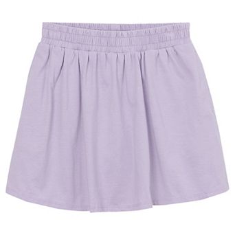 Girls 2-20 Lands' End Smocked Waist Knit Skort in Regular and Plus