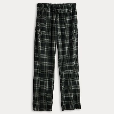 Men s Kenneth Cole Reaction Peached Knit Plaid Pajama Pants