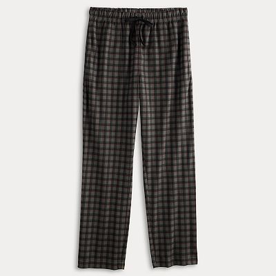 Men s Kenneth Cole Reaction Peached Knit Plaid Pajama Pants