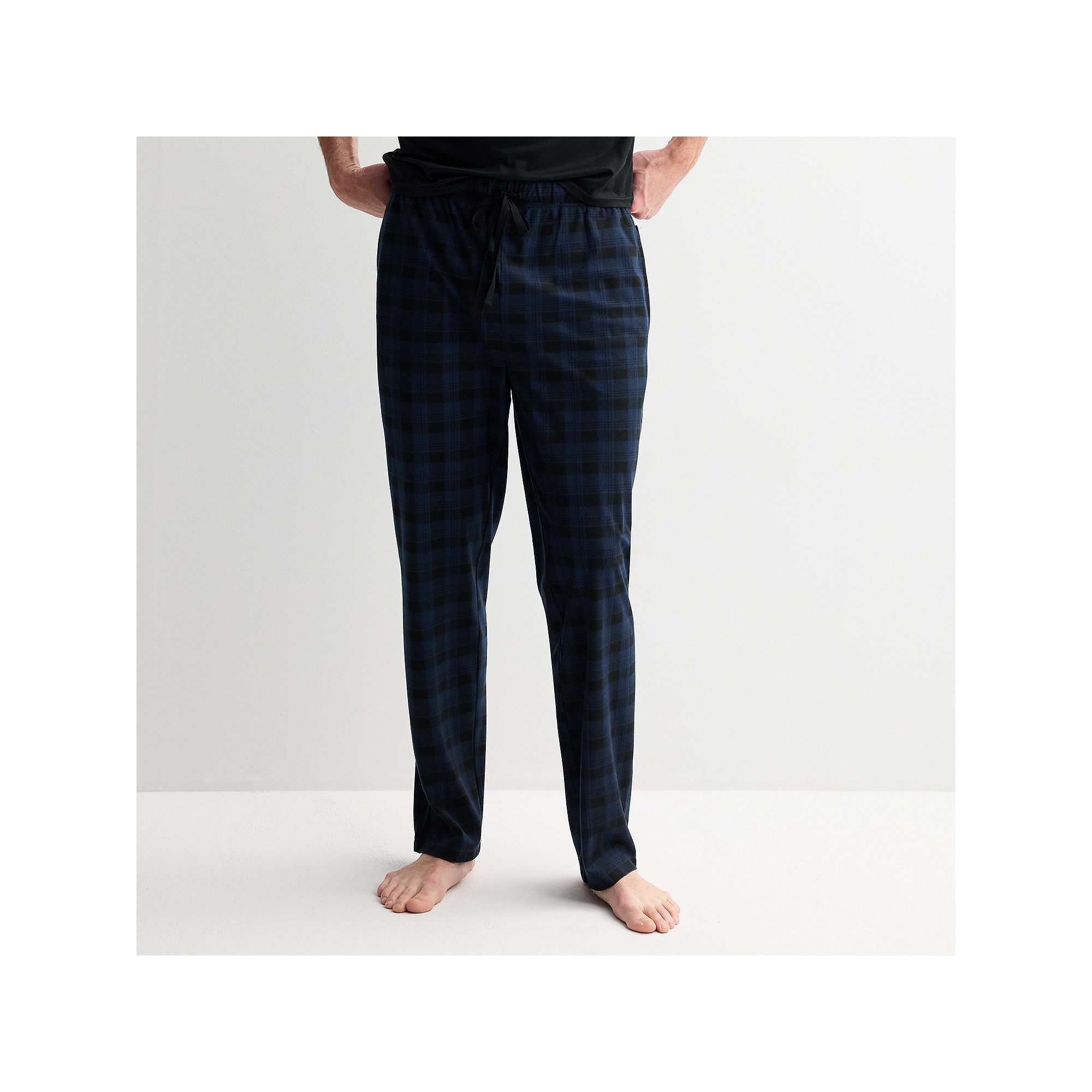 Mens Kenneth Cole Reaction Peached Knit Plaid Pajama Pants, Size: Small, I