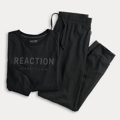 Men's Kenneth Cole Reaction Long Sleeve Lounge Shirt & Joggers Set