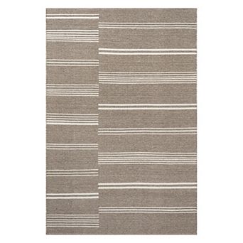 Rugs USA Birchwood Reversible Striped Wool Area Rug