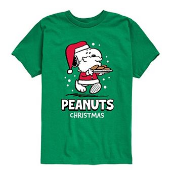 Boys 8-20 Peanuts Snoopy Santa Graphic Tee