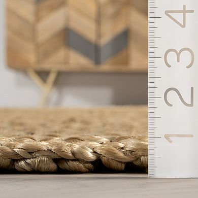 Rugs USA Willow Bordered Jute Area Rug