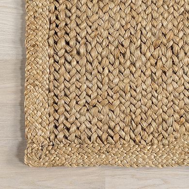 Rugs USA Willow Bordered Jute Area Rug