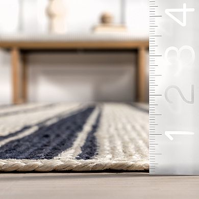 Rugs USA Calathea Striped Jute Area Rug