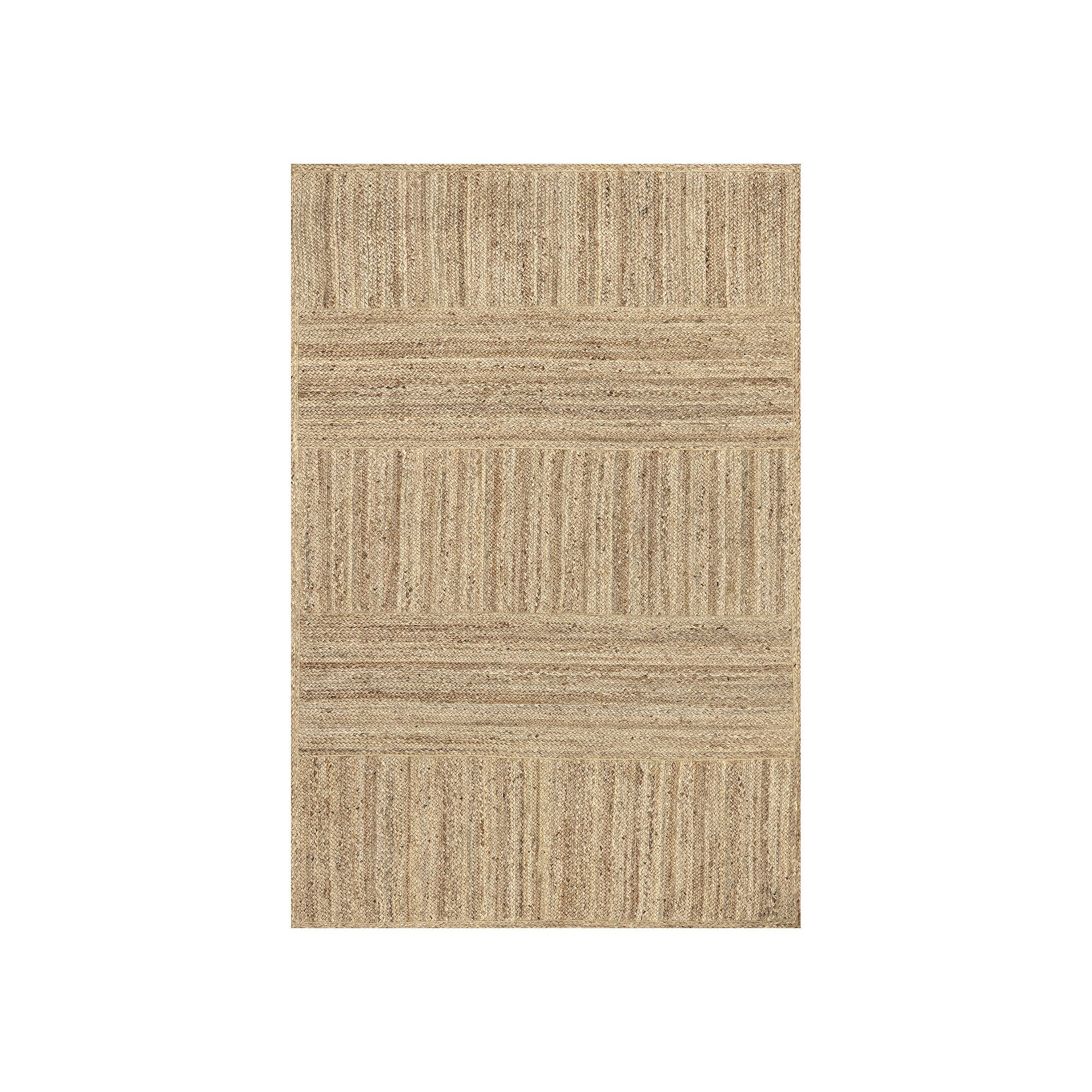 Rugs USA Alder Jute Area Rug, Natural