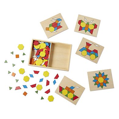 Melissa & Doug Pattern Blocks & Boards