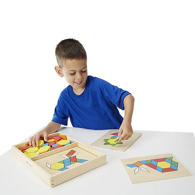 Melissa & Doug Pattern Blocks & Boards