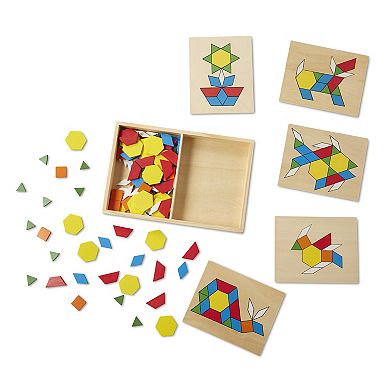 Melissa & Doug Pattern Blocks & Boards