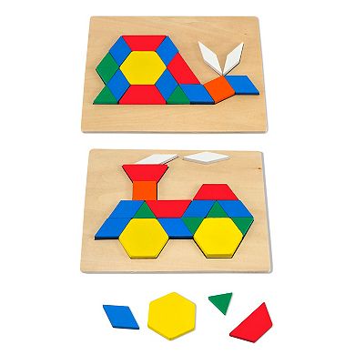 Melissa & Doug Pattern Blocks & Boards