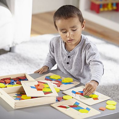 Melissa and Doug Pattern Blocks and Boards