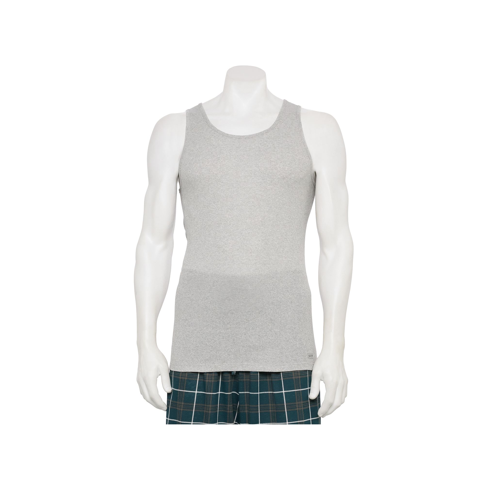 Mens Kenneth Cole Reaction Ribbed Tank Tops 4-Pack, Size: Small, Multi