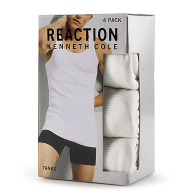Men's Kenneth Cole Reaction Cotton Tank Tops 4-Pack