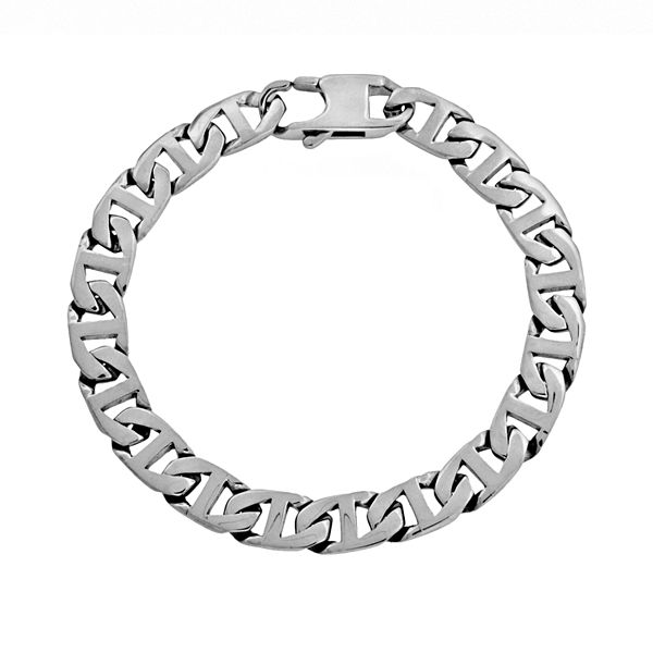 LYNX Stainless Steel Mariner Chain Bracelet - Men