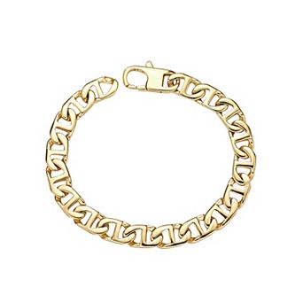 LYNX Stainless Steel Mariner Chain Bracelet - Men