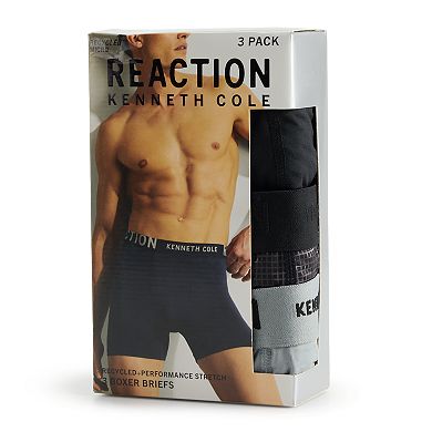 Men's Kenneth Cole Reaction 3-Pack Microfiber Stretch Boxer Briefs