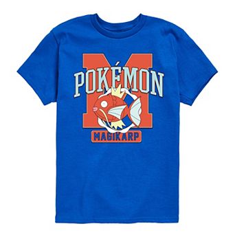Boys 8-20 Pokemon Magikarp Varsity Graphic Tee