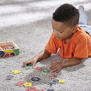 Melissa and Doug Magnetic Wooden Alphabet