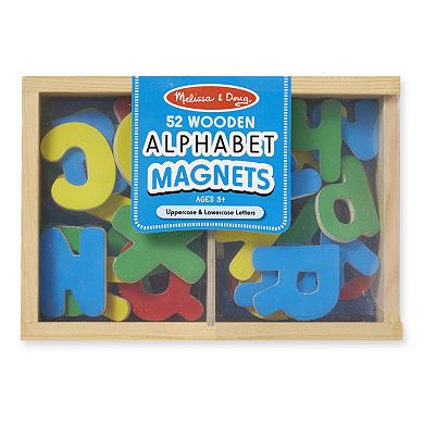 Melissa and Doug Magnetic Wooden Alphabet