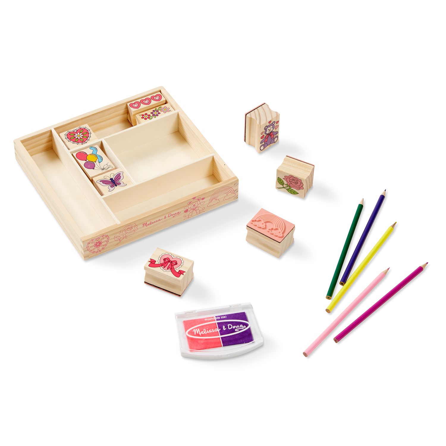 Melissa & Doug Stamp-A-Scene: Fairy Garden