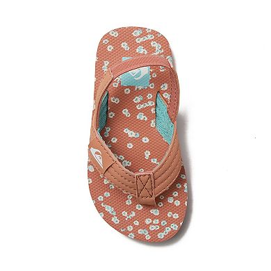 Quiksilver Foundation Toddler Girl's Slide Sandals