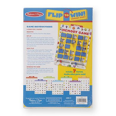 Melissa & Doug Flip To Win Memory Game