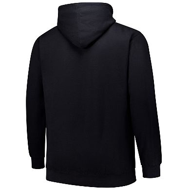 Men's Black Houston Astros Stack Fleece Pullover Hoodie