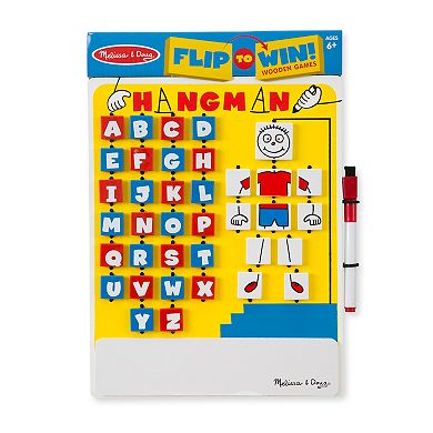 Melissa & Doug Flip To Win Hangman Game