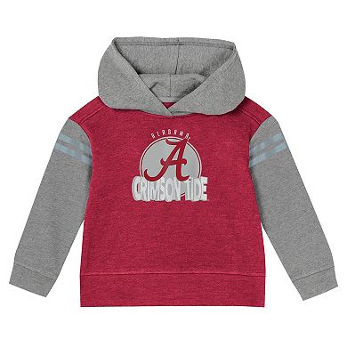 Girls Infant Crimson Alabama Crimson Tide Clubhouse Pullover Hoodie & Legging Set