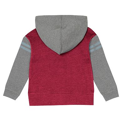 Girls Infant Crimson Alabama Crimson Tide Clubhouse Pullover Hoodie & Legging Set