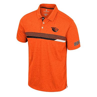 Men's Colosseum Orange Oregon State Beavers No Problemo Polo