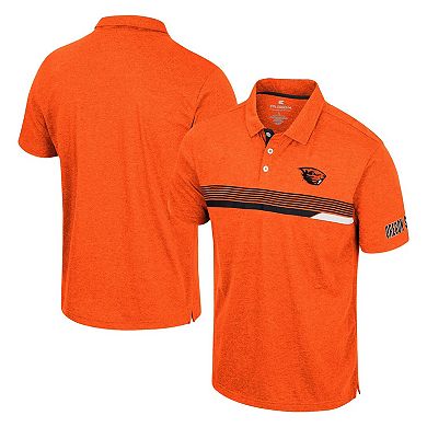 Men's Colosseum Orange Oregon State Beavers No Problemo Polo