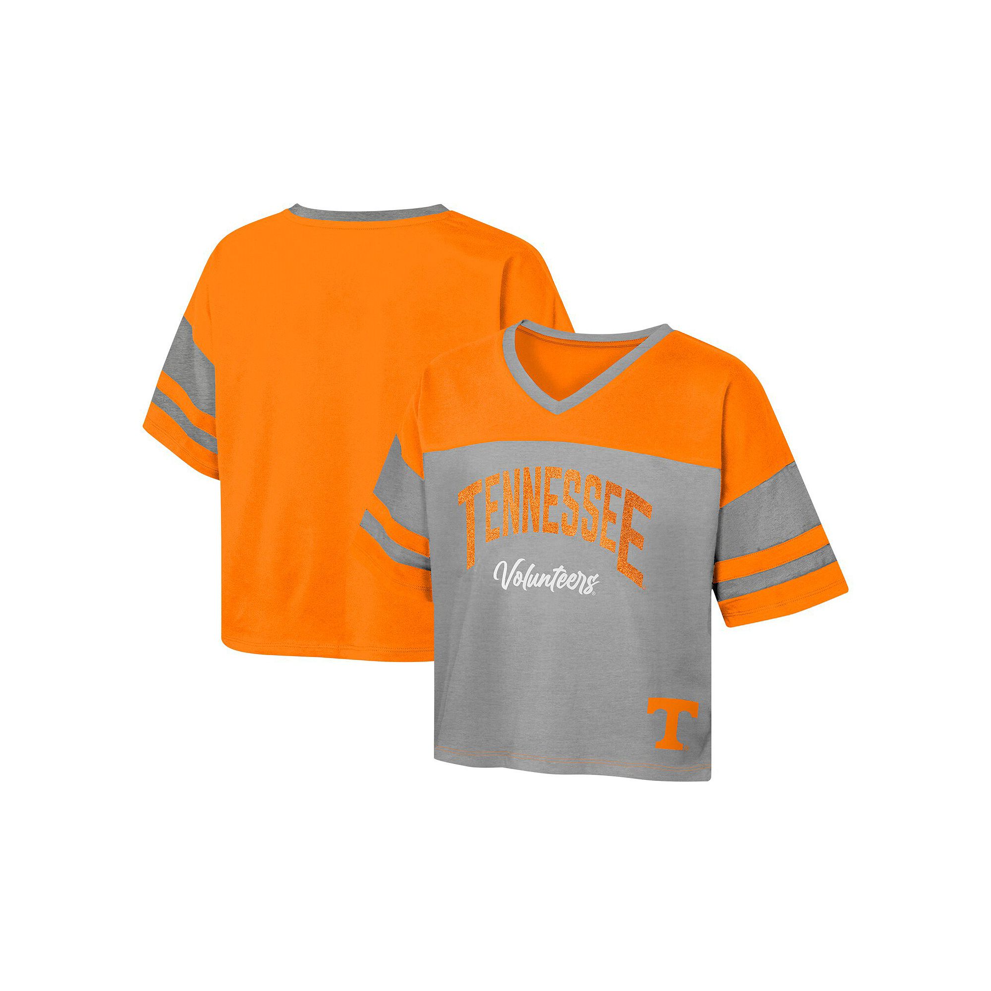 Girls Youth Tennessee Orange Tennessee Volunteers The Playmaker Sleeve Stri