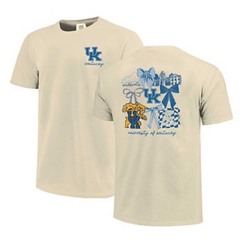 Unisex Image One Natural Kentucky Wildcats Comfort Colors Coquette T-Shirt