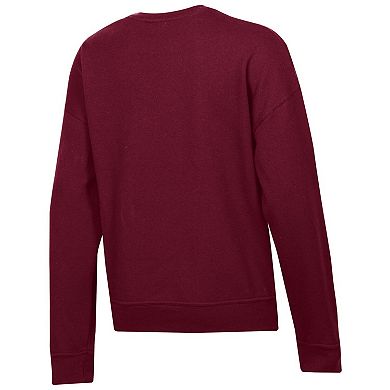 Women's Champion Maroon Texas A&M Aggies Ol' Sarge Fleece Crewneck Pullover Sweatshirt