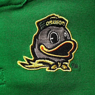 Toddler Colosseum Green/Heathered Gray Oregon Ducks Poppies Hoodie and Sweatpants Set