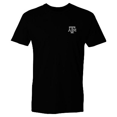 Men's Black Texas A&M Aggies Camo Flag Panel T-Shirt